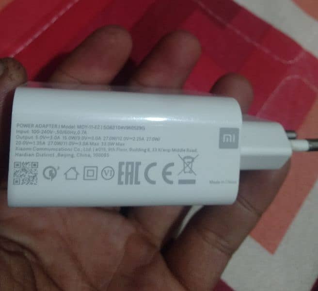 mi original 33w charger 0