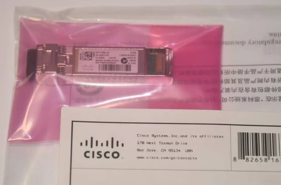 Original Cisco SFP-10G-LR 10GBASE-LR SFP Plug-in Transceiver Module 1