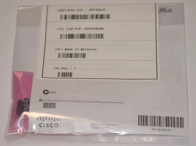 Original Cisco SFP-10G-LR 10GBASE-LR SFP Plug-in Transceiver Module 2