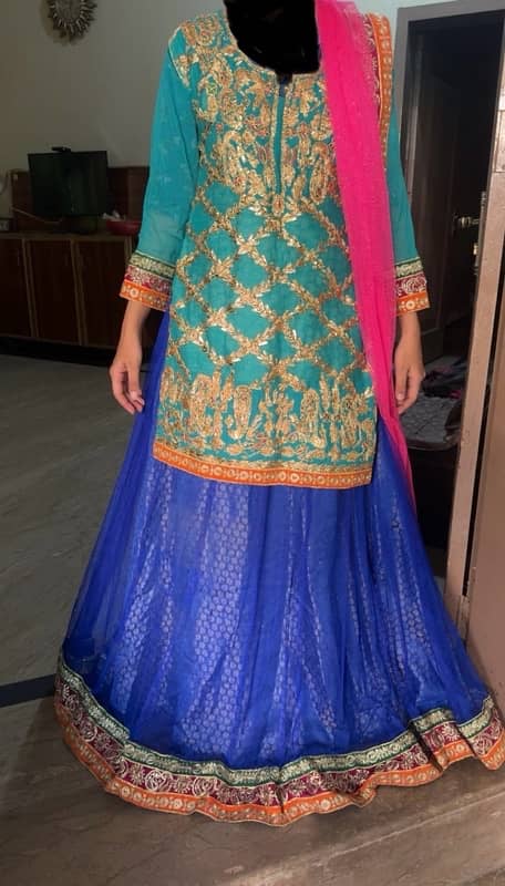 lehnga stiched 3 piece 0