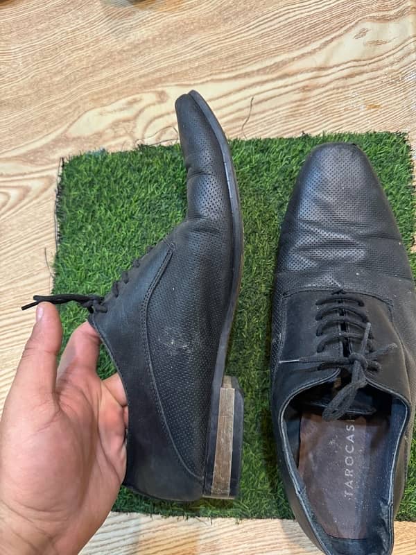 Black Dress Shoes In Excellent Condition 1