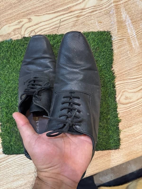 Black Dress Shoes In Excellent Condition 3