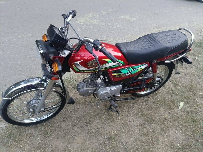 honda cd 70 for sale in cood condition 4