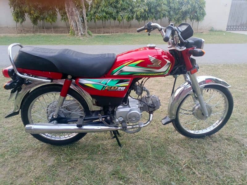 honda cd 70 for sale in cood condition 7