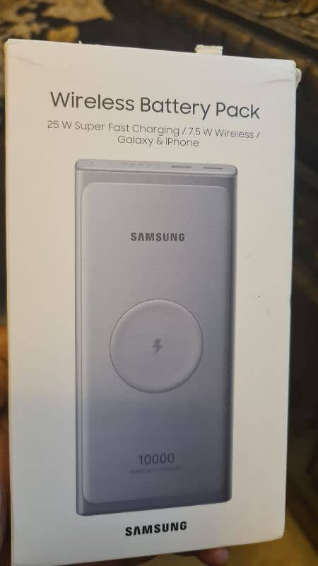 Samsung original wireless battery power bank charger 10000 mah 5