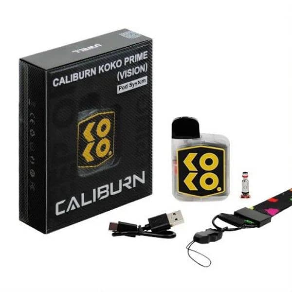 caliburn koko pod available with 2coils  box pack 0