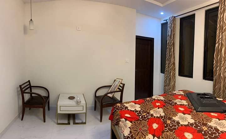 1 beds furnished flat available for rent in bharia Town phase 8 1