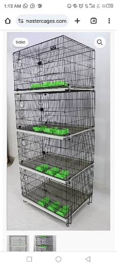 4 PORTION FOLDING CAGE FOR SELL