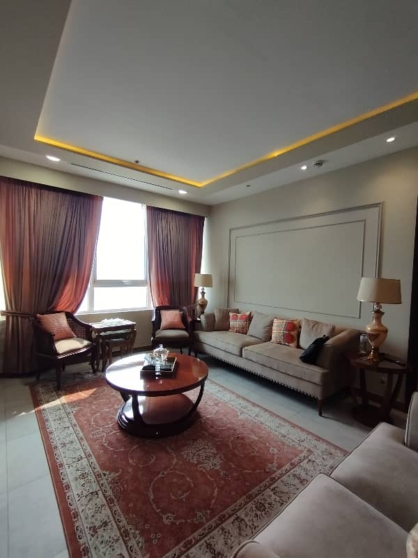 Beautiful view 1 bed apartment for rent in Penta Square A block 5