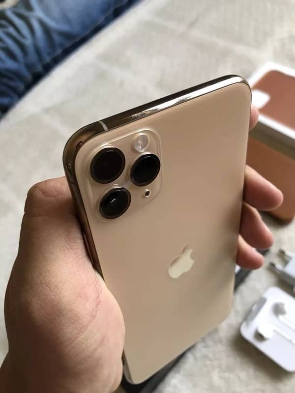 iPhone 11 pro Dual PTA 64gb Gold color 2