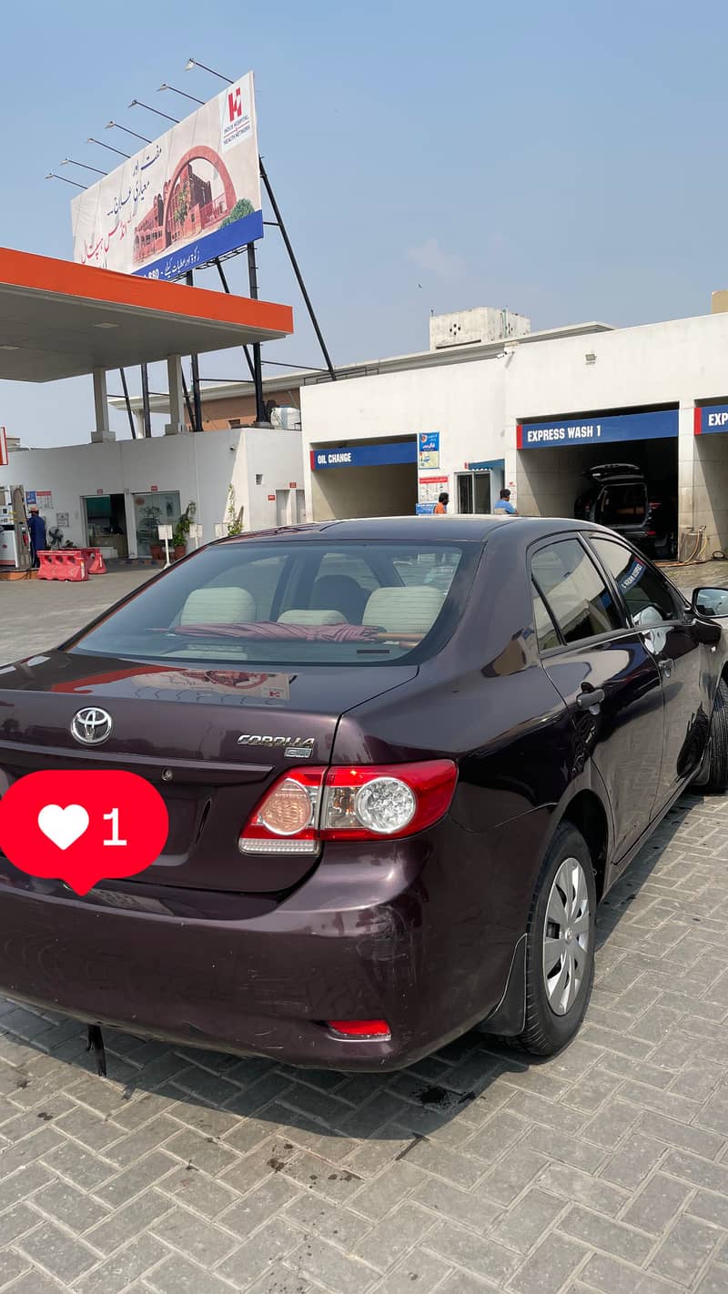 Toyota Corolla GLI 2012 Wine Red for Sale 2