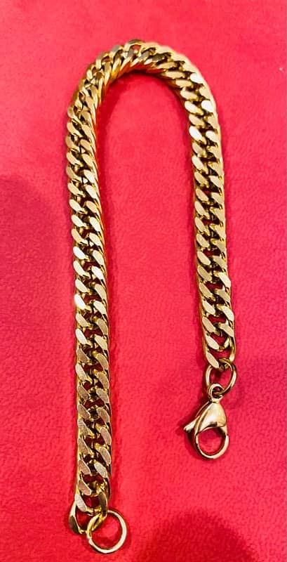 Gold plated chain | Rings | Pendent | Hand Cuff | 12