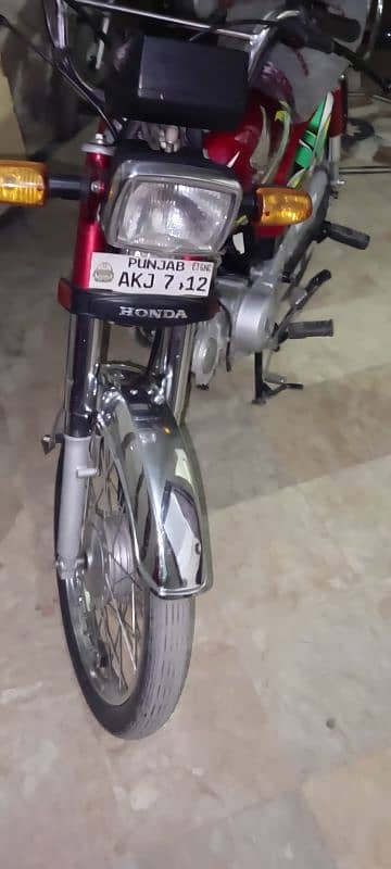 Honda cd 70 2022 model 8