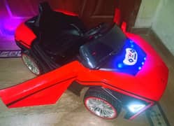 Kids ferrari imported car with silencer smoke condition like new