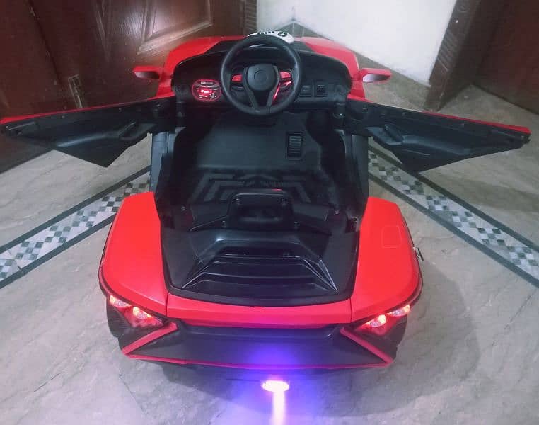 Kids ferrari imported car with silencer smoke condition like new 9