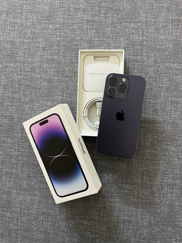 iPhone 14 Pro 256gb Pta Approved Physical + Esim 0