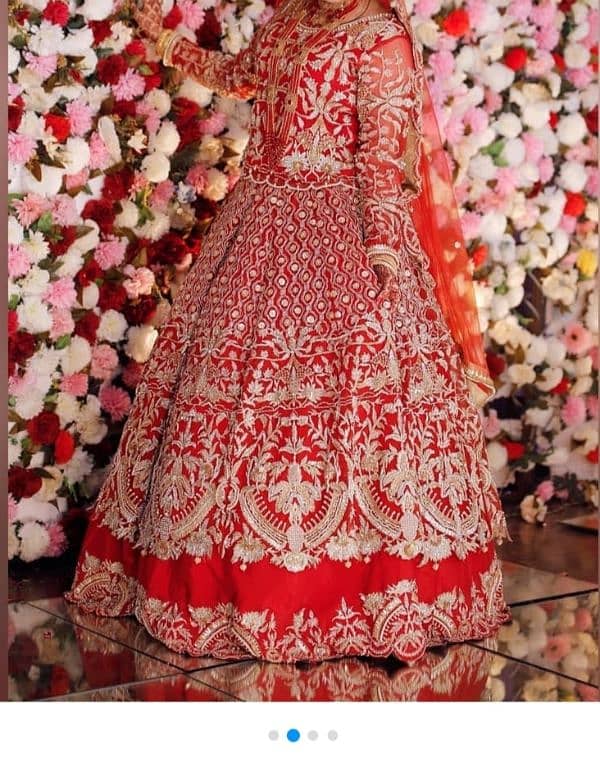 Bridal lehnga | Wedding dress | Barat dress | bridal lehnga for sale 0