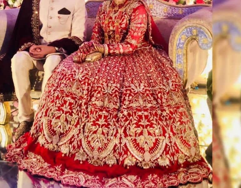 Bridal lehnga | Wedding dress | Barat dress | bridal lehnga for sale 1