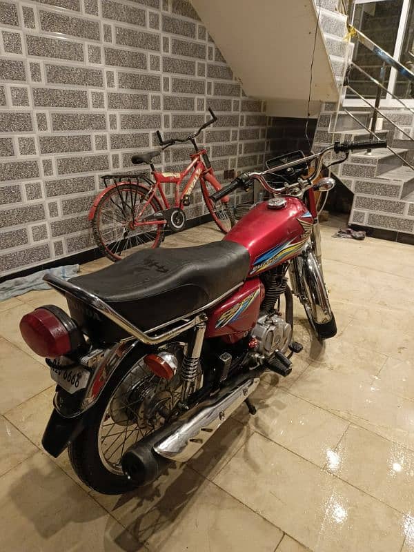 CG 125 honda 2018 good condition 3