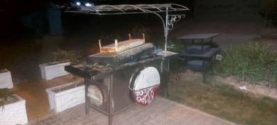 Stainless Steel BBQ Stand