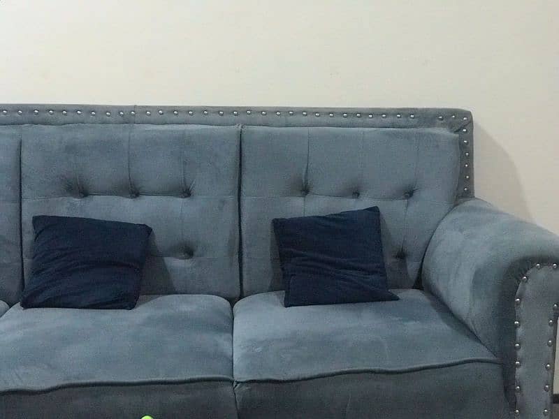 6 seater sofa set with table set modern style 2