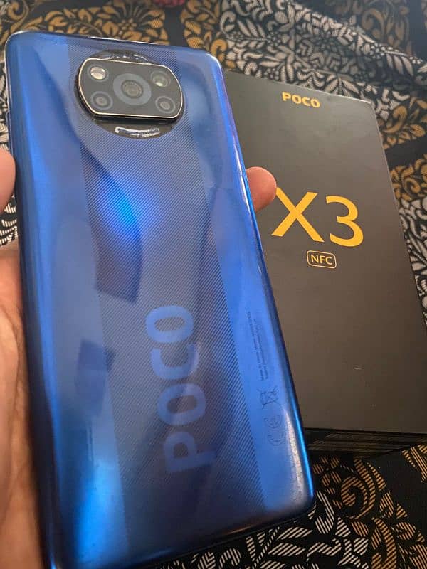 Poco X3 NFC 6/128 with box and charger 0