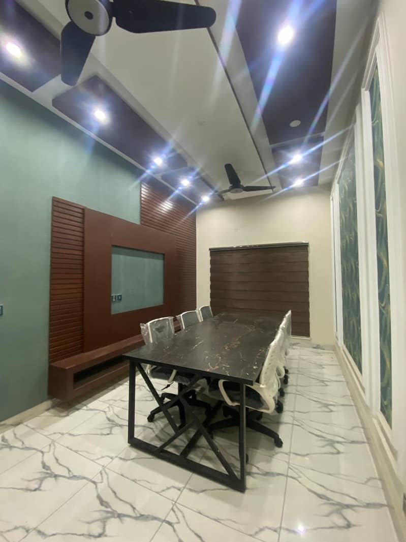 Fully Furnished Lavish Brand new Building Affordable Office Near UCP 7