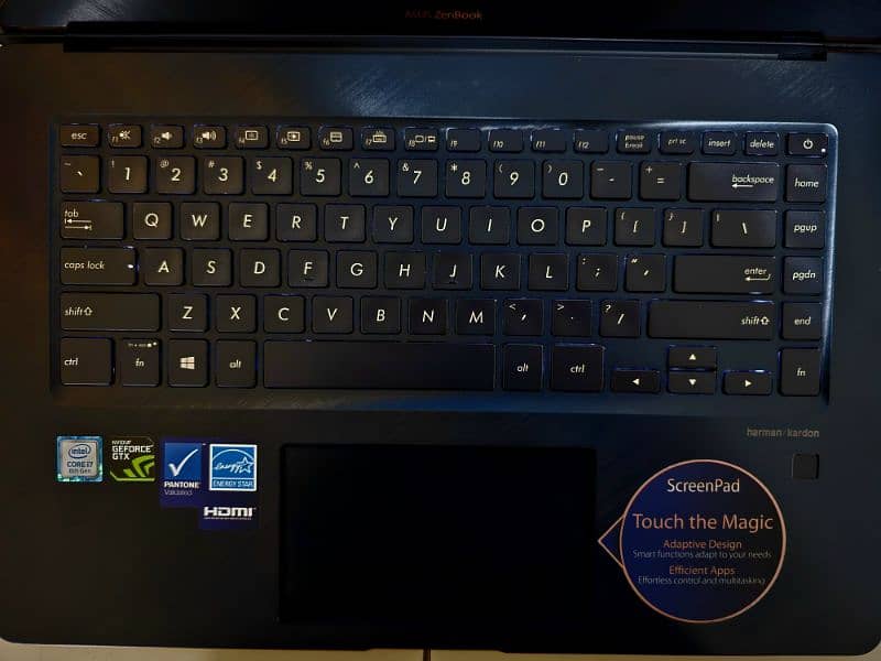 ASUS zenbook Dual Display i7 16GB RAM 8th Gen 4GB GC 3