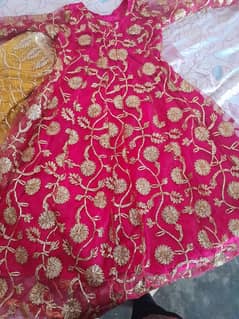 mehndi frock