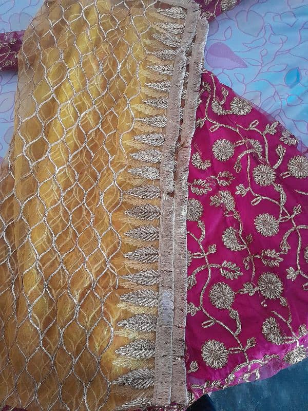 mehndi frock 1