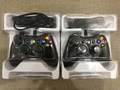 Xbox 360 Wired Controllers (X2) | Box Packed | One Month Used