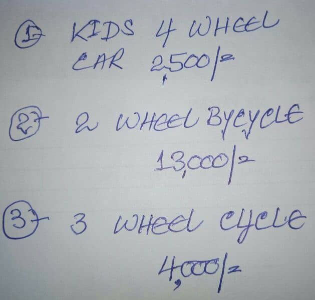 Cycles & Car 2