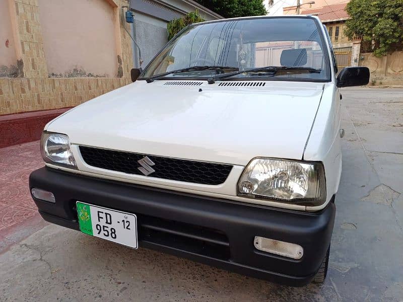 Suzuki Mehran VX 2012 bumper to bumper original new car 6