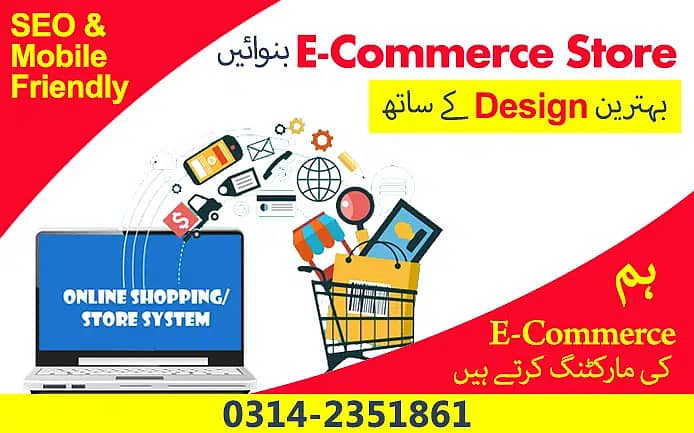 Complete ECommerce Store Design & Development 0