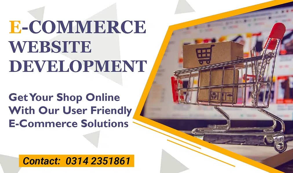 E-commerce Website Development Solution - Sales and Marketing 0