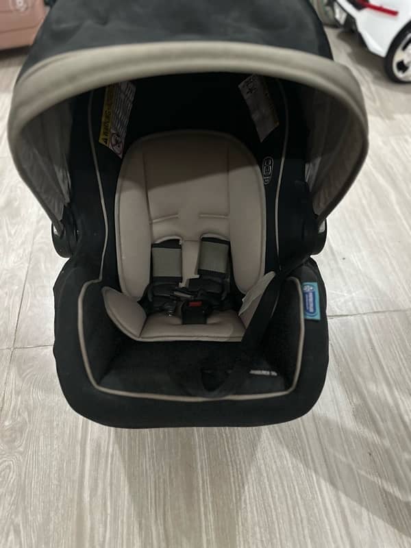 car seat with baby stroller 0