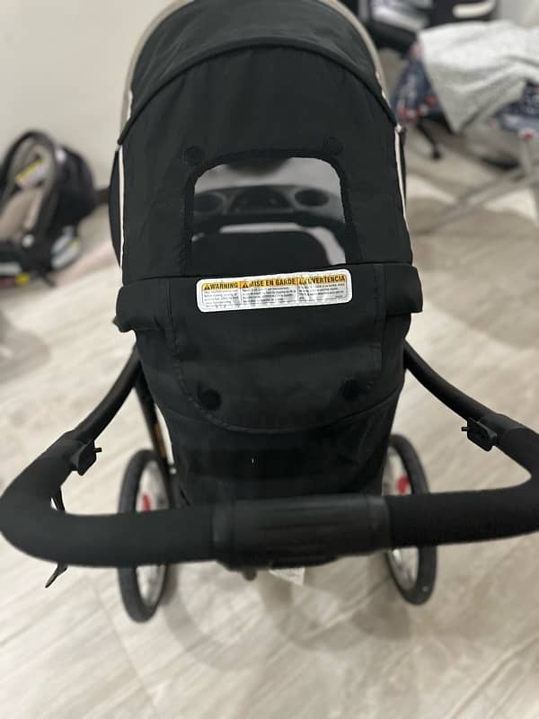 car seat with baby stroller 2