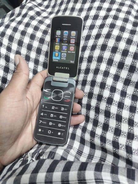 Alcatel folding phone single sim 6