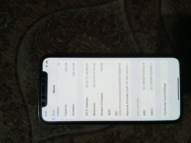 iphone xs 256 gb dual sim 10