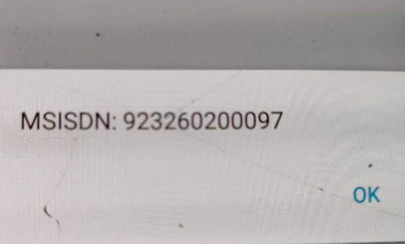 Sim number 03260200097 For Sale 0