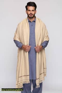 Wool shawl with premium quality for men's with cash on delivery