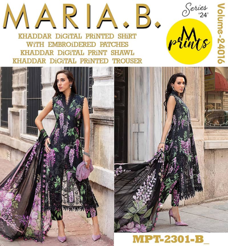 *_MARIA B (M Prints)_*```Winter Luxury Wear``` 0