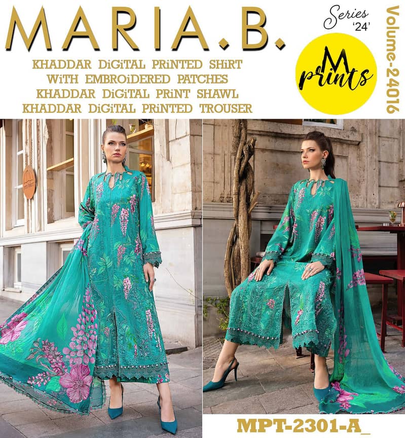 *_MARIA B (M Prints)_*```Winter Luxury Wear``` 2