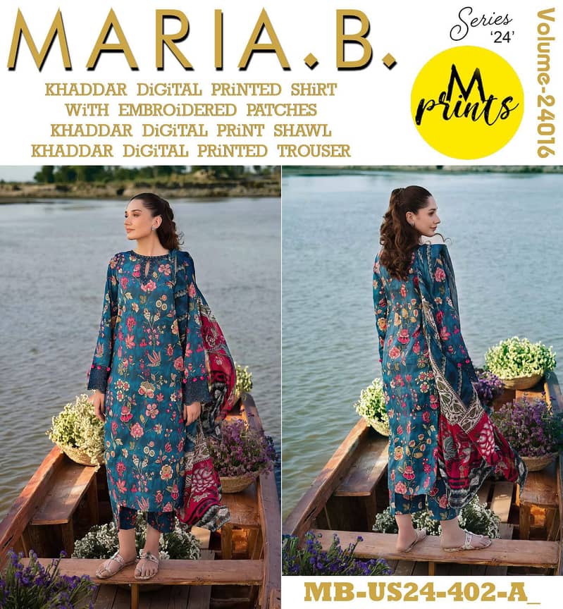 *_MARIA B (M Prints)_*```Winter Luxury Wear``` 6