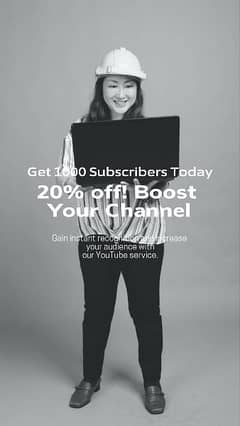 get 20 %off for youtube subscriber