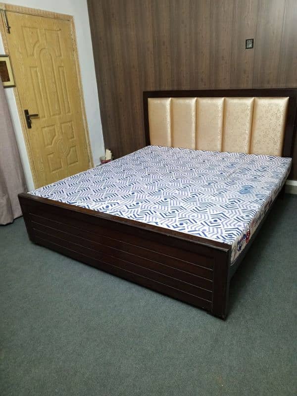 bed with mattress 3