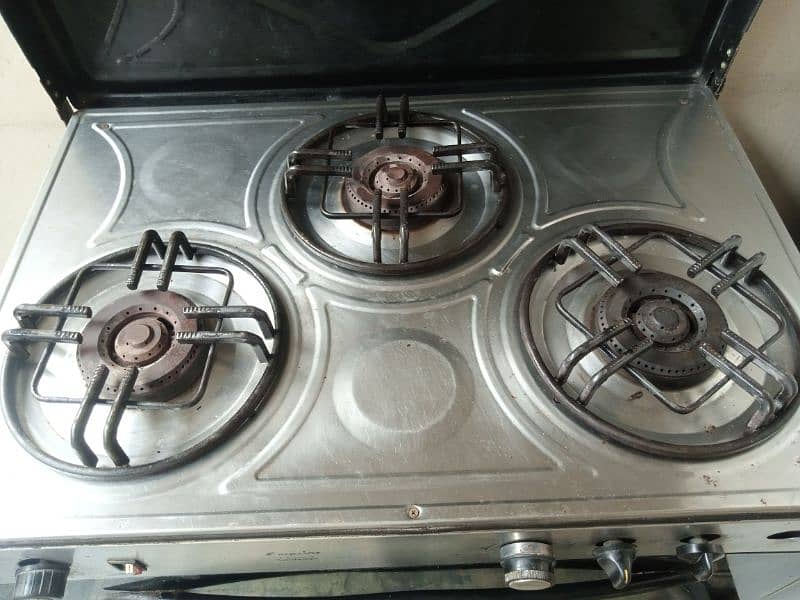 Gas cooking range 3