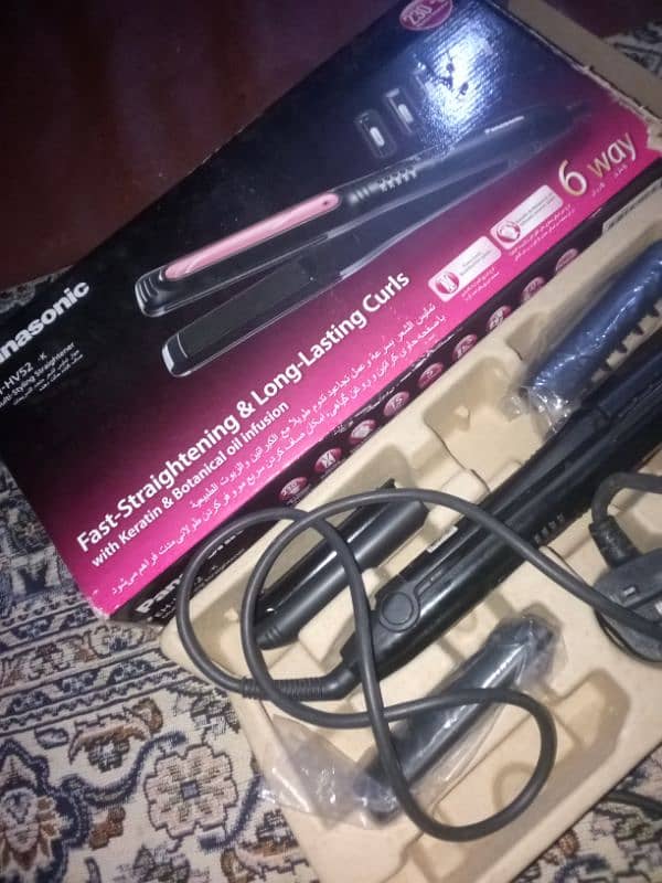 Panasonic straightener in 6 way 1