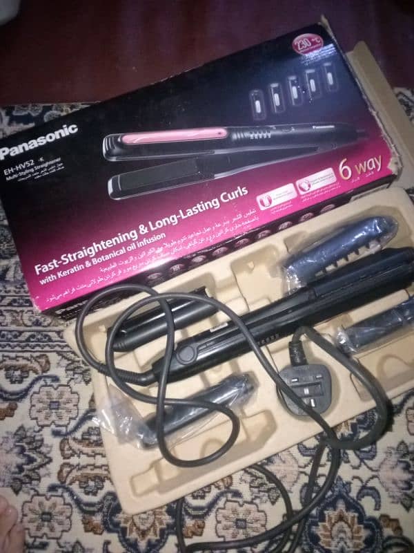 Panasonic straightener in 6 way 3