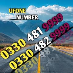 UFONE GOLDEN NUMBERS AVAILABLE